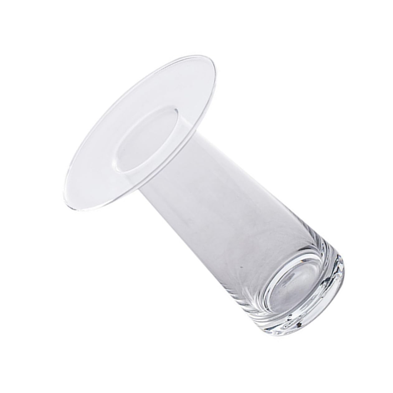 Vase transparent composition de fleur objet décoration maison tendance