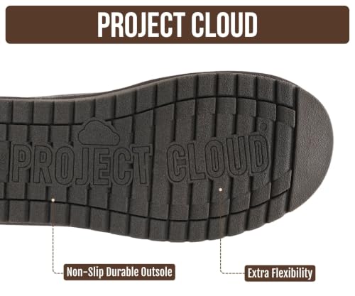 Image of Project Cloud Genuine Leather Ankle Boots for Women - Water Resistant with Memory Foam Insole Winter Boots - Trending Shoes & Comfortable Women's Ankle Boots (Hippy)
