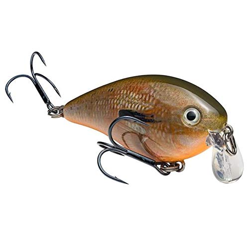 Strike King (Hckvds1.5Sh-697) Kvd 1.5 Shallow Squarebill Fishing Lure, 697 - Orange Bream, 3/8 Oz, Black Nickel Hooks #TOP10