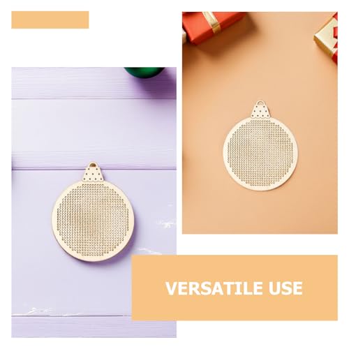 Decoraciones navideñas de madera para bordar sin complicaciones 4