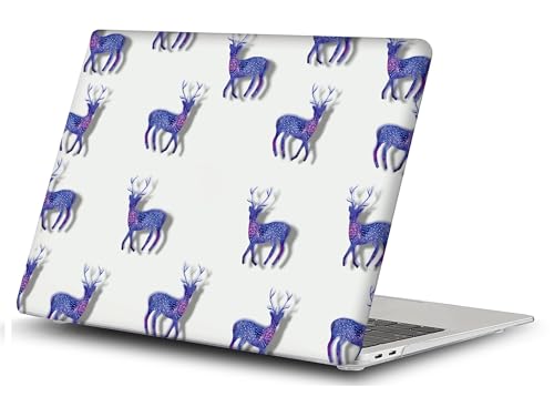Image of Case Compatible with MacBook Air 13 inch, 2020 2019 2018 A2337 M1 A2179 A1932 Plastic Hard Shell Case Cover (Design09)