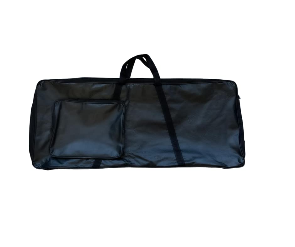 Capa para Teclado 5/8 Simples Preto 61 Teclas