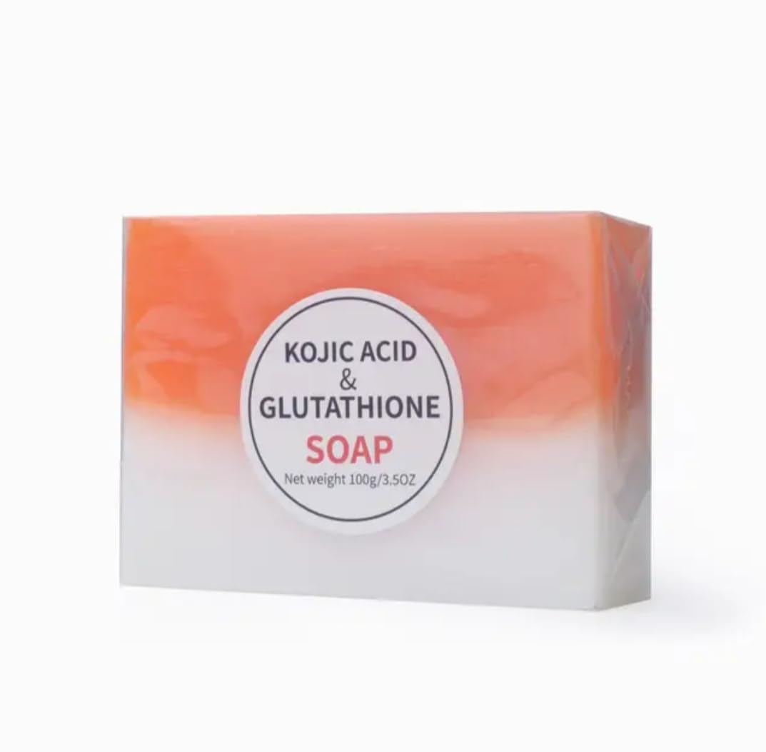 glutathione soap in south africa Kojic Acid and soap, Even Skin Tone, Skin Brightening Soap, 100g, White And Orange Beauty packpeelings