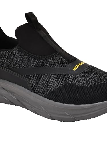 Image of Impakto Air Bounce Walking Shoes | Lightweight & Breathable Casual Shoes | Soft Cushioned Insole | Anti Skid Hexagonal Sole | Stylish Slip-in Fit System Shoes | Ideal for Walking, Gym & Casual Outing