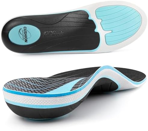 PCSsole Shoe Insoles for Plantar Fasciitis Relief - Arch Support ...