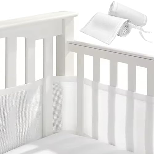 Tour de lit bébé de qualité supérieure doublure douce et respirante conforme - 5