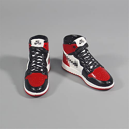HiPlay 1/6 Scale Red Miniature Sneakers #TOP8