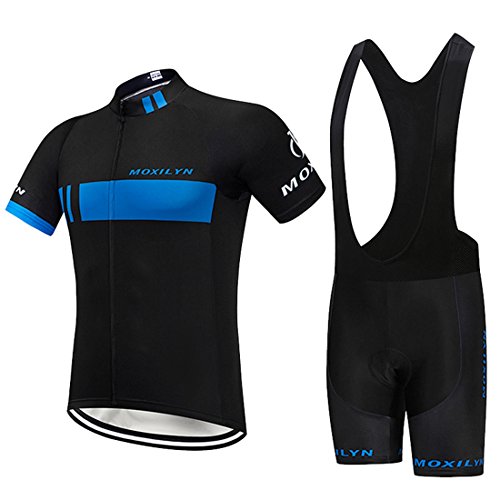 Men's Cycling Shorts Bib Cycling Kits Set Pro Team Cycling Jersey and Padded