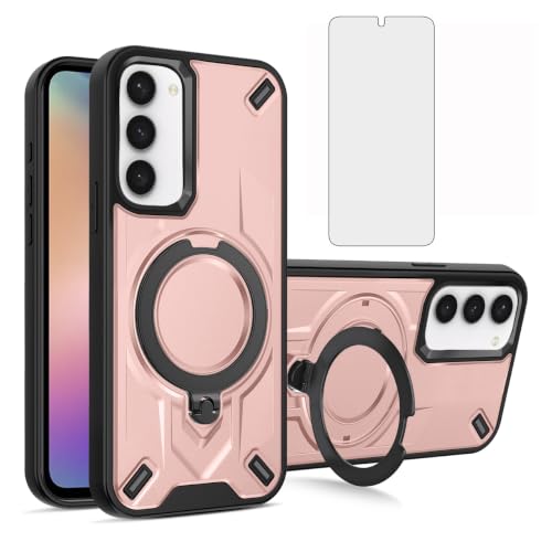 Coque Samsung S23plus 5G protection écran verre trempé et support 23S+ SM-S916U