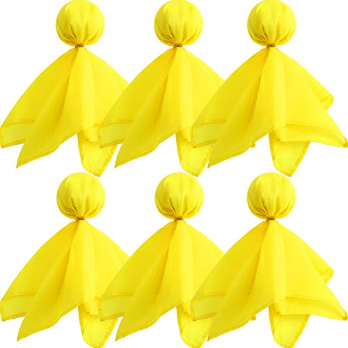 6 Pack Football Penalty Flags Tossing Flags Sports Fan Set Party Accessories for Football Theme(Yellow) by Gejoy - Used condition - US$8.09