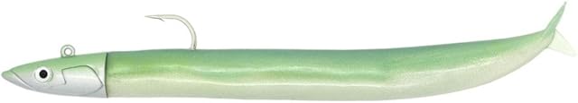 Fiiish Crazy Sand Eel 150 Combo Off Shore 20g Pearl Green Head + Spare Pearl Green Body