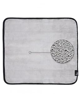 RESHOEVN8R Shoe Cleaning Mat, 19" x 17" - Water-Resistant, Super Absorbent