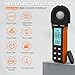 GOYERRNES Illuminance Light Meter, Digital Lux Foot Candles Meter 0.1~400,000 Lux (0.1~40,000 FC) with 270º Rotatable Detector, Lumen Meter Luxmeter for Plants LED Lights Indoor Outdoor
