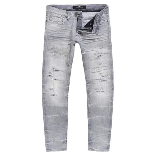 Ross Fit Shreds Men's Jeans in Artic Grey