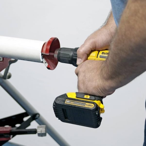 2-In-1 Internal & External Chamfer Tool, PVC Chamfer Tool, PVC Pipe Reamer, Plumbing Tool for PVC, CPVC, ABS, PP, PE Pipe