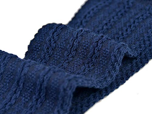 Image of Epeius Baby Girls Boys Cotton Uniform Knee High Socks Tube Ruffled Stockings (Pack of 3 /5)