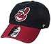 MLB Cleveland Indians '47 Brand Clean Up Home Style Adjustable Cap, One Size, Navy