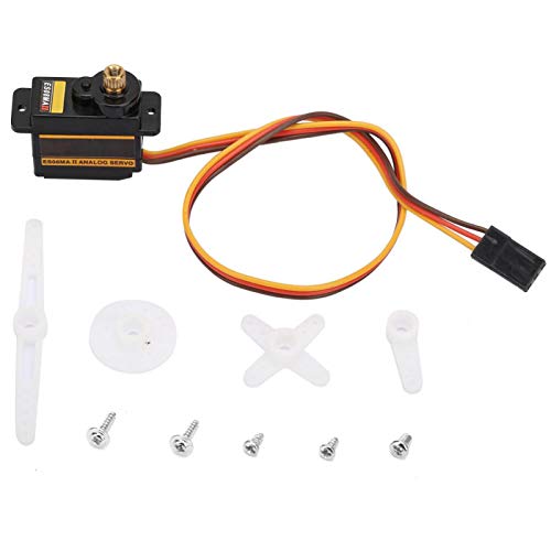 Motor Drive,1set Metal Gear Servo Set for EMAX ES08MA II 12g/1.8 kg/10 Seconds High Speed Servo...