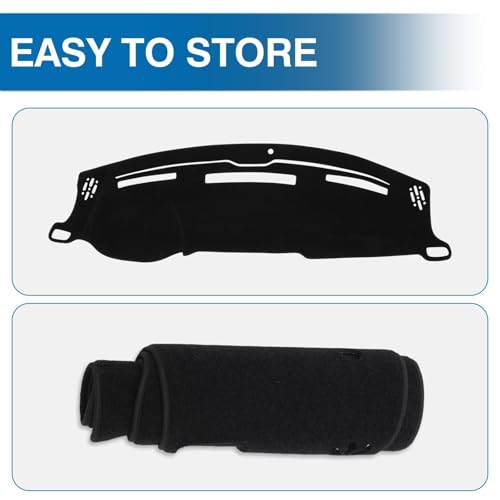 Alfombrilla para Dodge Ram 1500 2500 3500 2010-2018 protectora de salpicadero KUST 7