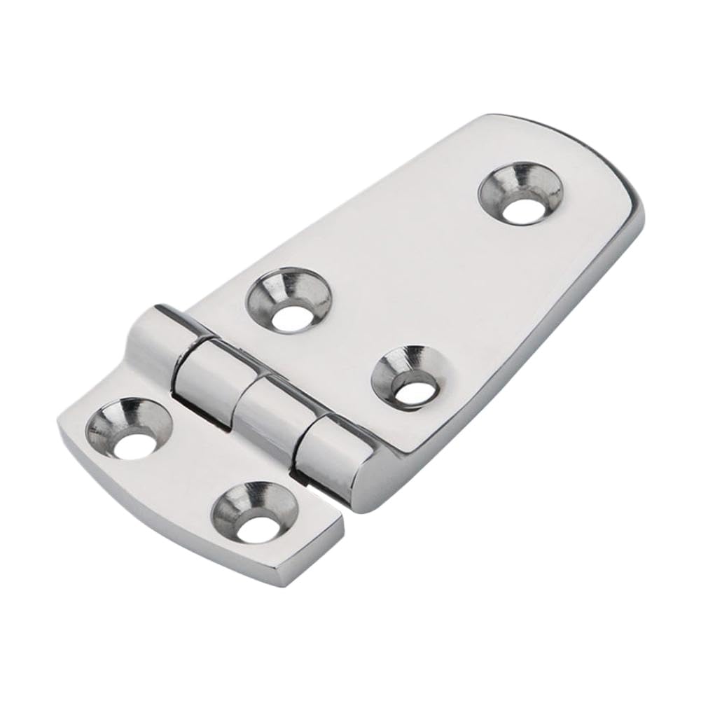 Eireneper Onecolor Folding Hinge Compatible With Yacht Rv Marine Boat Cabinet Door Hatch 76 * 38Mm 316 Stainless Steel Short Side Door Hinge