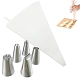 5.Einfaches:Perfektes und präzises Dekorieren und Verzieren Ihrer Backkreationen mit Kuvertüre, Sahne, Zuckerguss oder auch Frischkäse.