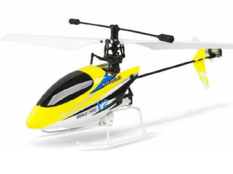 Generico Mini elicottero radiocomandato Solo Pro V1 2.4GHz disponibile rosso o giallo (giallo)