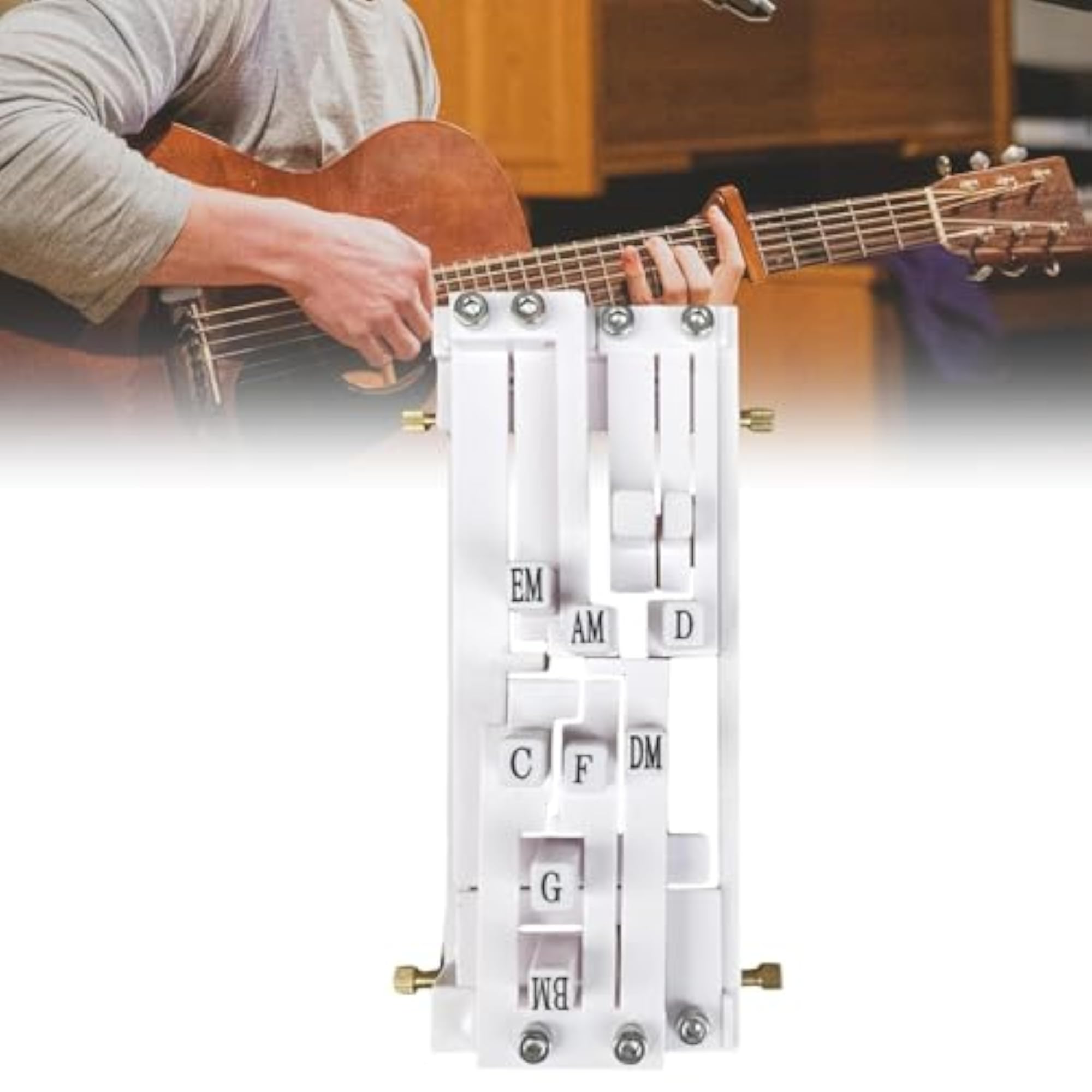 VELURA Guitar Aid for Beginners, Practical Chords Trainer