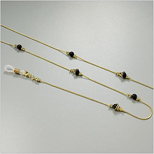 Body Chain Damen Kette - Goldfarbene einfache Strandkette mit Kreuzband für Taille und Bauch - Schwarze Harnaskette - Edler Schmuck für Damen - Accessoires