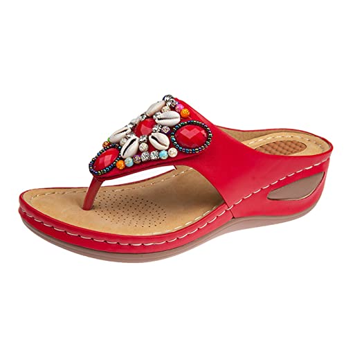 Sandales plates pour femmes pour éviter les douleurs aux pieds