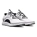 Under Armour Men's Charged Draw 2 Spikeless Cleat, (100) White/Black/Black, 7, US