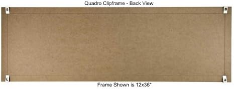 Quadro Clip Frame 12x36 inch Borderless Frame