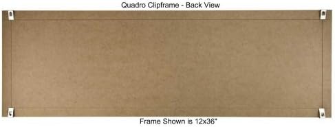 Quadro Clip Frame 12x36 inch Borderless Frame