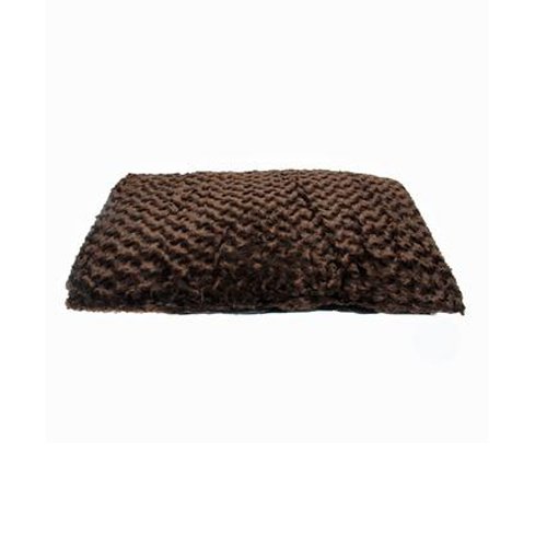 Cama de felpa chocolate Slumber Pet para el rincón del salón