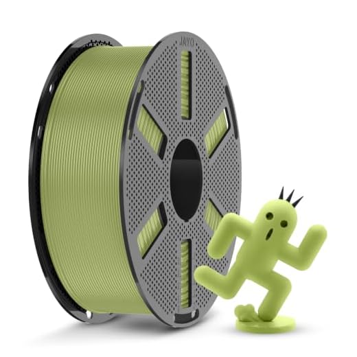⚡ JAYO PLA 3D Printer Filament 1.75mm, 1.1kg Reusable Spool, Light Green