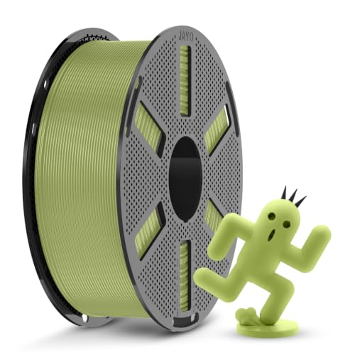 Image of JAYO PLA 3D Printer Filament 1.75mm, 1.1kg Reusable Spool, Light Green | 1.1kg Large Capacity, ±0.02mm Accuracy, Easy to Print, Vacuum Sealed, Fit Most FDM 3D Printer