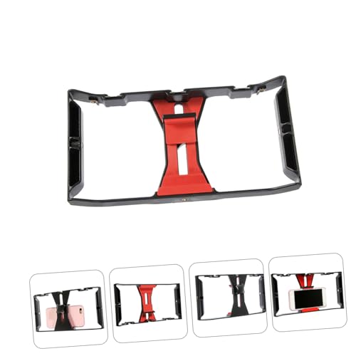 Soporte PHENOFICE de Plástico Rojo para Teléfono Móvil Evita Caídas en Grabación 6