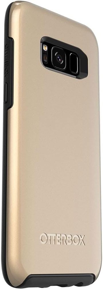 OTTERBOX Symmetry Series for Samsung Galaxy S8 - Retail Packaging - Platinum Gold (Black/Platinum Gold Graphic)
