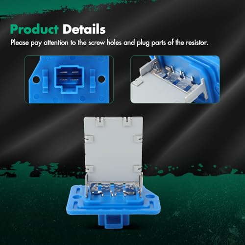 Image of SCITOO 970351C000,0917215 HVAC Blower Motor Resistor Fits For Hyundai For Accent 2005-2011 2018-2019,For Hyundai For Santa Fe 2019,For Hyundai For Santa Fe XL 2019 Resistor Module