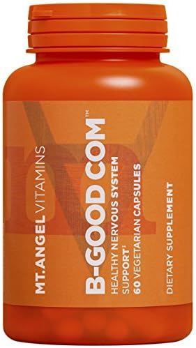 Mt. Angel Vitamins - B-Good Com (Vitamin B Complex), Healthy Nervous System Support (90 Vegetarian Capsules)