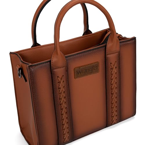 Wrangler Tote Bag for Women Zipper Shoulder Handbag