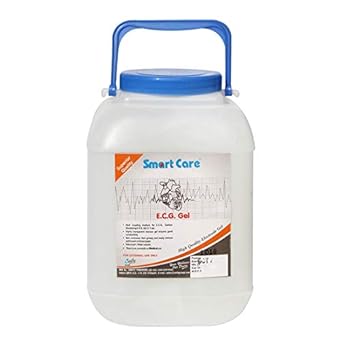 SMARTCARE ECG Gel Jar (5000 mL) - Conductive Gel for Accurate ECG Readings