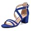 Royal Blue Suede