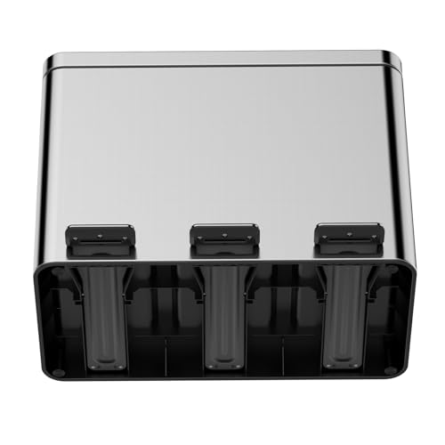 Caneca de basura rectangular de acero inoxidable 16 gal miniatura 5