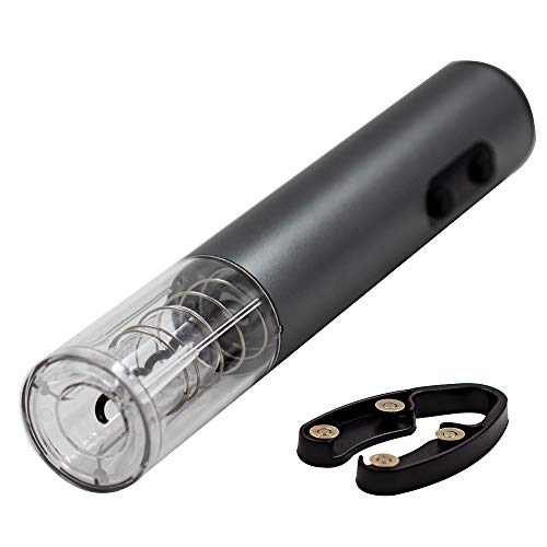 Kit Acessórios para Vinho com Abridor Elétrico à Pilhas Haiz Cor:Cinza