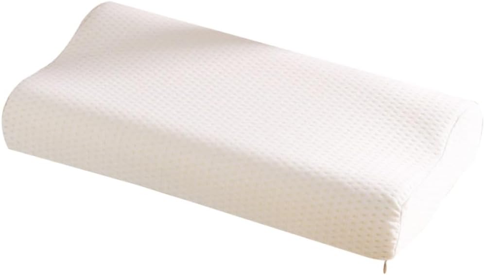 Memory Foam Neck Support Pillow Slow Rebound Ergonomic Pillow for Women Men Relaxation for Sleeping Relieves Neck Fatigue and Provides Comfortable Rest