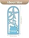 Sziqiqi Kerzenhalter Wand Maritime Deko: Wandkerzenhalter Vintage für Deko Blau Sommerdeko Maritime Wanddeko - Seesterne Kerzenwandhalter Metall 2 Stück für Badezimmer Wohnzimmer Schlafzimmer
