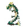 nanoblock - Fantastic Animals - Dragon (Renewal), Advanced Hobby Series Building Kit