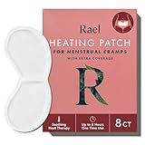 Rael Herbal Heating Patches - Ultra Thin Design, Large Size for Extra Coverage, All Skin Types (8 Count)