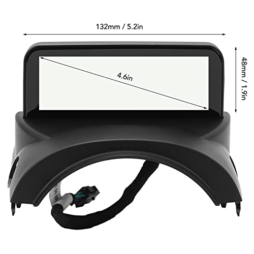 4,6 calowy wyświetlacz Head Up dla Modelu 3/Y, ultra mini ekran dla Modelu Y, wbudowany wyświetlacz HUD na desce rozdzielczej samochodu LCD Inteligentny instrument