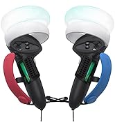 KIWI design Upgraded Controller Grips Abdeckung Zubehör Kompatibel mit Oculus Quest 2 (Blau)